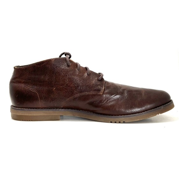 Timberland Yorkdale Brown Leather Lace Up Chukka Boots A22GK Men’s Size 12